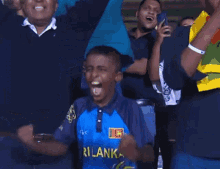 Sri Lanka Cricket Fan Happy Kid Excited GIF - Sri Lanka Cricket Fan Happy Kid Excited GIFs