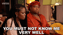 You Must Not Know Me Very Well Maurice GIF - You Must Not Know Me Very Well Maurice Sabrina Hollins GIFs