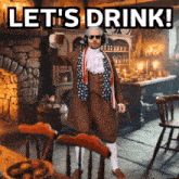 Colonial Founding Father GIF - Colonial Founding Father Benjammins GIFs