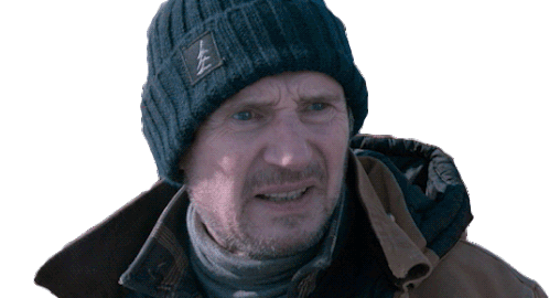 Tikes Liam Neeson Sticker - Tikes Liam Neeson The Ice Road Stickers