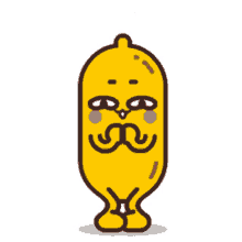 banana emoji cute animated evil plan