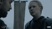 Jaime And Brienne About Fighting Together GIF - Jaime And Brienne About Fighting Together Serious Talks GIFs