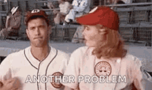 A League Of Their Own Sign Language GIF - A League Of Their Own Sign Language Another Problem GIFs