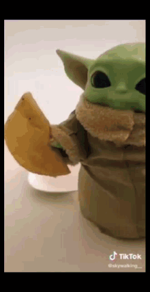 Baby Yoda Taco GIF