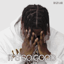 Its So Good Lil Yachty GIF - Its So Good Lil Yachty Harpers Bazaar GIFs