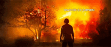 John Wick Burning GIF - John Wick Burning Burn It Down GIFs