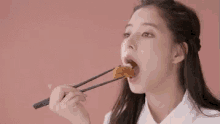 yuko araki itadakimasu chopstick eat