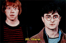 Hi There Rupert Grint GIF - Hi There Rupert Grint Harry Potter GIFs