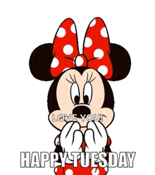 Minnie Mouse Minnie Mouse Tuesday GIF - Minnie Mouse Minnie Mouse Tuesday Happy Tuesday GIFs