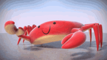 Crab Happy GIF - Crab Happy Cute GIFs