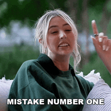 Mistake Number One Scarlet GIF - Mistake Number One Scarlet The Family Stallone GIFs