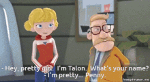 Inspector Gadget Penny GIF - Inspector Gadget Penny Talon GIFs