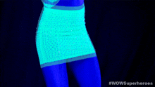 Neon Dancing Chantilly Chella GIF - Neon Dancing Chantilly Chella Wow Women Of Wrestling GIFs
