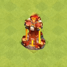 Clash Of Clans Inferno Tower GIF - Clash Of Clans Clash Clans GIFs