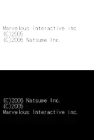 a black and white screen with the words `` marvelous interactive inc. '' on it