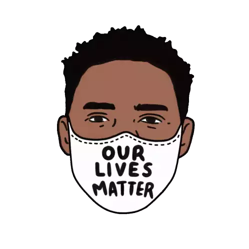 Black African American Sticker - Black African American Poc Stickers