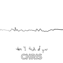 When I Think Of You Chris Heartbeat GIF - When I Think Of You Chris Heartbeat Thinking Of Chris GIFs