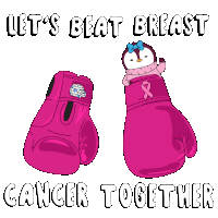 Strong Penguin Sticker - Strong Penguin Cancer Stickers