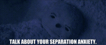 Jack Frost Talk About Your Separation Anxiety GIF - Jack Frost Talk About Your Separation Anxiety Separation Anxiety GIFs