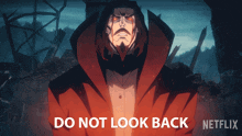 Do Not Look Back Vlad Dracula Tepes GIF - Do Not Look Back Vlad Dracula Tepes Castlevania GIFs