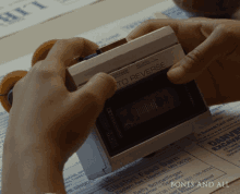 Tape Player Bones And All GIF - Tape Player Bones And All Press Play GIFs
