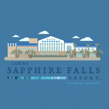 Sapphire Falls Universal Orlando GIF