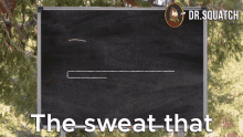Sweat Sneaks Out Aluminum GIF