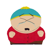 Crying Eric Cartman Sticker - Crying Eric Cartman South Park Dikinbaus Hot Dogs Stickers