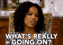 What'S Really Going On? GIF - Diandra Lyle Whats Going On Beauty And The Baller GIFs