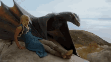 Khaleesi W/ Dragon GIF - Daenerys Targaryen Khaleesi Gameof Thrones GIFs