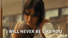 I Will Never Be Like You Lucy Maclean GIF - I Will Never Be Like You Lucy Maclean Fallout GIFs