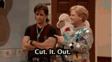 Full House Cut It Out GIF - Full House Cut It Out Point GIFs