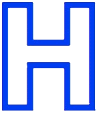 H Sticker - H Stickers