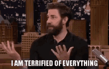 Scared GIF - I Am Terrified Of Everything Terrified Scared GIFs