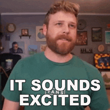It Sounds Excited Grady Smith GIF - It Sounds Excited Grady Smith It Is Interesting GIFs