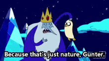 Thats Just Nature Gunter Gunter GIF - Thats Just Nature Gunter Gunter Adventure Time GIFs