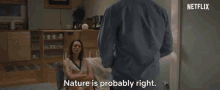 Nature Is Probably Right Lavinia Wilson GIF - Nature Is Probably Right Lavinia Wilson Startled GIFs