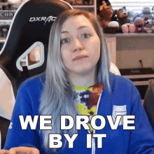 We Drove By It Danielle Mackey GIF - We Drove By It Danielle Mackey Tradechat GIFs