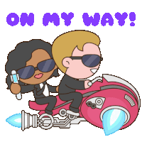 On My Way Going Sticker - On My Way Going Im Coming Stickers