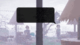 a video game scene with a speech bubble that says ' i 'm sorry '