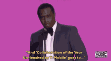Collab Of The Year GIF - Pdiddy American Music Awards GIFs