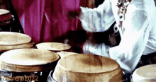 Conga Line Drumming Gif GIF - Conga Line Drumming Gif Bongo Drums GIFs