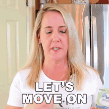 Lets Move On Jennifer Decarle GIF - Lets Move On Jennifer Decarle Restaurant Recipe Recreations GIFs