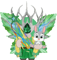 Forest Fairy Gnome Sticker