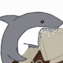 Shark Funny GIF - Shark Funny Computer GIFs