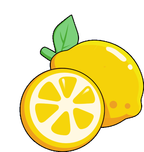 Lemon Sticker - Lemon Stickers