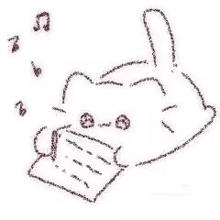 a black and white drawing of a cat giving a thumbs up .