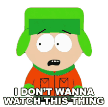 i dont wanna watch this thing kyle broflovski south park s3e5 jakovasaurs