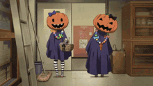 halloween anime cute girls twins