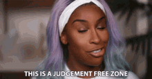 This Is A Judgement Free Zone Jackie Aina GIF - This Is A Judgement Free Zone Jackie Aina Not Judging GIFs